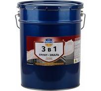 Грунт-эмаль TyumTerm AZURE 3 в 1 полуглянец, белая, 6 кг 4657840576644