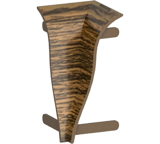 Угол внутренний ООО Гранд Пак 52 Орех, 50 шт 1027 1