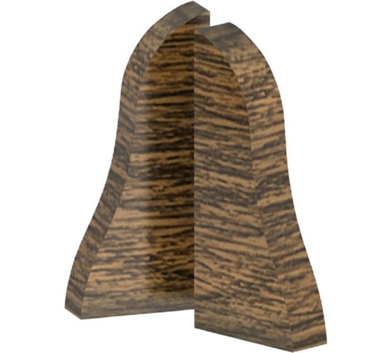 Заглушка ООО Гранд Пак правая+левая 52 Орех, 100шт 1029 1