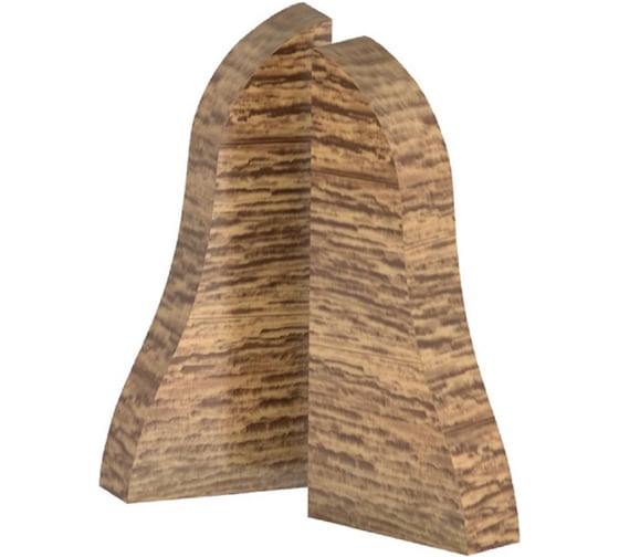 Заглушка ООО Гранд Пак правая+левая 52 Бук, 100 шт 1019 1