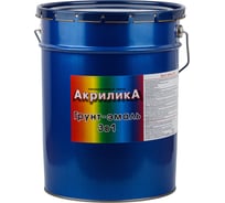 Грунт-эмаль 3в1 TyumTerm зеленая, 25 кг 4657840576415