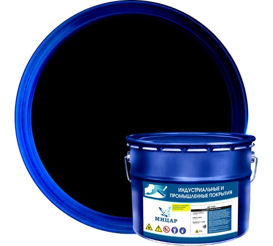 Эмаль Мицар ХС-720 (10 кг) черный УТ000011142 1