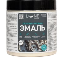 Перламутровая эмаль Lune Coloree 0.5кг, серебристо-белая 44201