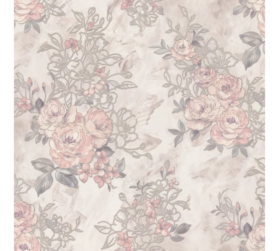 Виниловые обои горячего тиснения на флизелиновой основе Euro Decor Camelia (1.06х10.05 м; 1 рулон) 7149-08