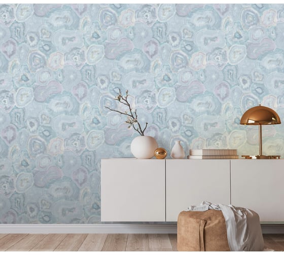 Виниловые обои горячего тиснения на флизелиновой основе Euro Decor Moon (1.06х10.05 м; 1 рулон) 7146-18
