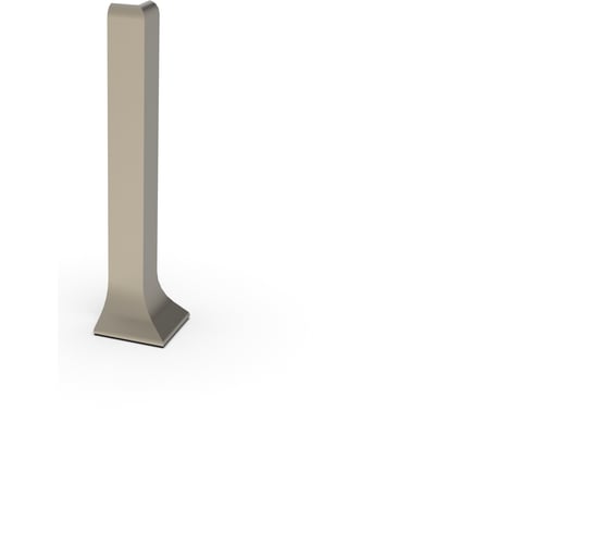 Угол наружный для плинтуса ДИАЛ 80мм ШАМПАНЬ матовая 2 штуки в комплекте 4687207099684 1