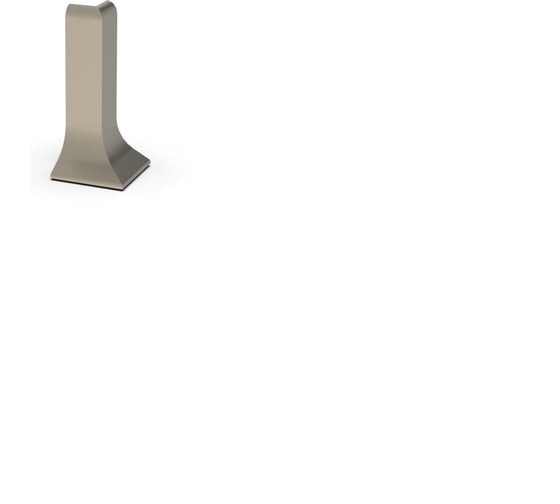 Угол наружный для плинтуса ДИАЛ 40 мм ШАМПАНЬ матовая 2 штуки в комплекте 4687207099677 1