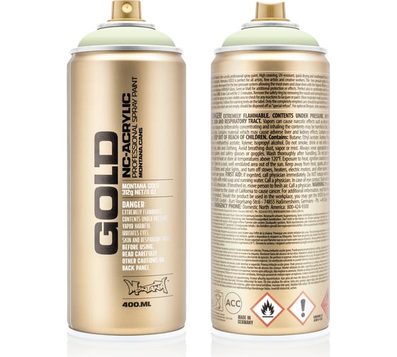 Краска MONTANA GOLD светло-липовая, 0.4 л G6000