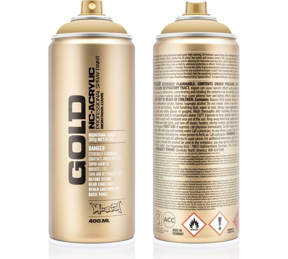 Краска MONTANA GOLD бежевая сахара, 0.4 л G8020