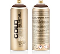 Краска MONTANA GOLD коричневый шок, 0.4 л S8010