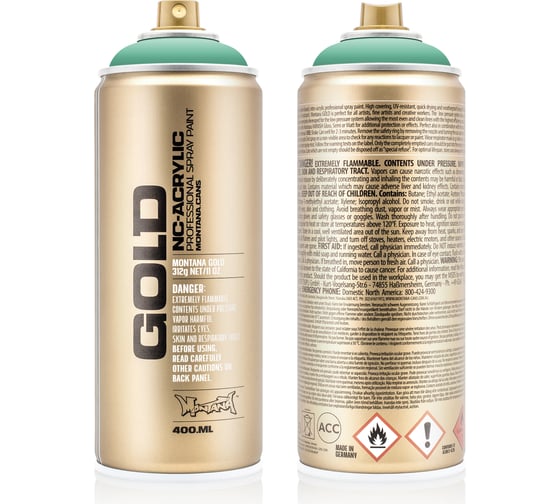 Краска MONTANA GOLD малахит, 0.4 л G6130 1
