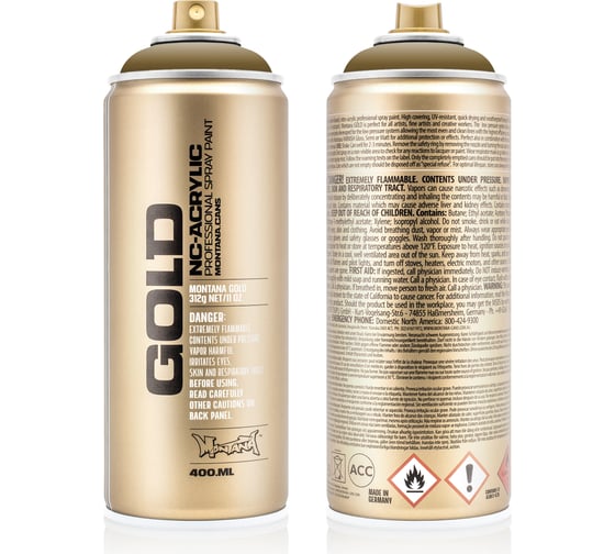 Краска MONTANA GOLD эверглейд, 0.4 л G1080