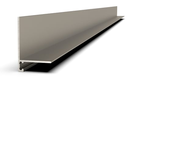 Микроплинтус напольный с заходом на стену Диал 20мм 3 000 - 6063 Т6 ШАМПАНЬ матовая 4687207099516 1