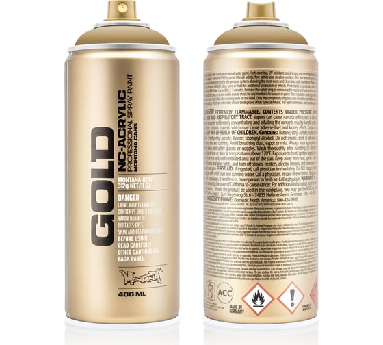Краска MONTANA GOLD утиная охота, 0.4 л G8040 1