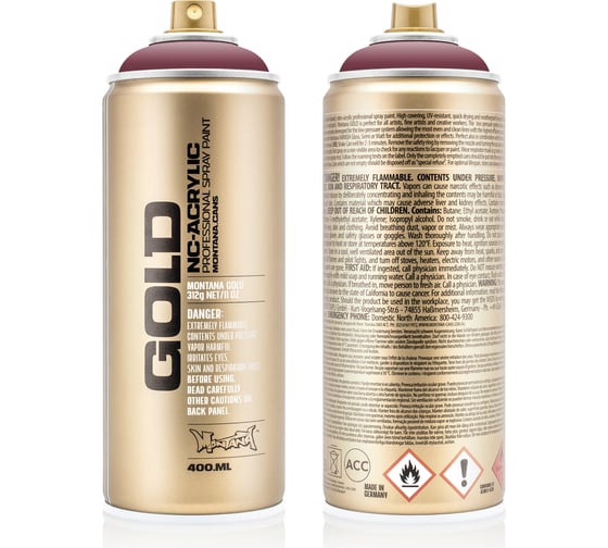 Краска MONTANA GOLD старинная розовая, 0.4 л G4030 1