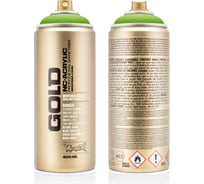 Краска MONTANA GOLD светло-зеленый шок, 0.4 л S6000