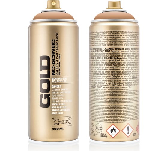 Краска MONTANA GOLD карамельный ирис, 0.4 л G1440 1