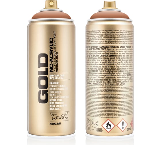 Краска MONTANA GOLD нуга, 0.4 л G8090 1