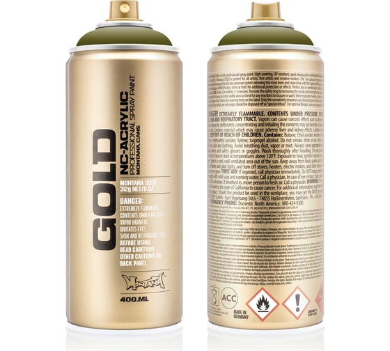 Краска MONTANA GOLD камыш, 0.4 л G1150 1