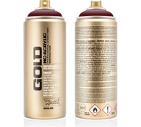 Краска MONTANA GOLD пурпурно-красная, 0.4 л G3070