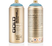 Краска MONTANA GOLD серо-голубая, 0.4 л G5120