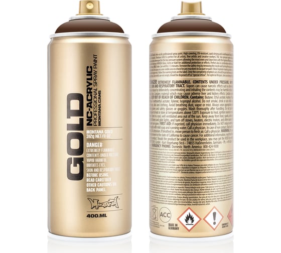 Краска MONTANA GOLD какао, 0.4 л G8120 1