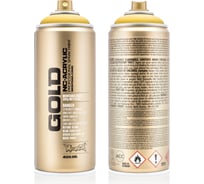 Краска MONTANA GOLD желтая, 0.4 л G1210