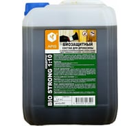 Биозащитный состав для древесины APIS Strong-bio (концентрат 1:10; канистра; 5.5 кг) 4665296513502