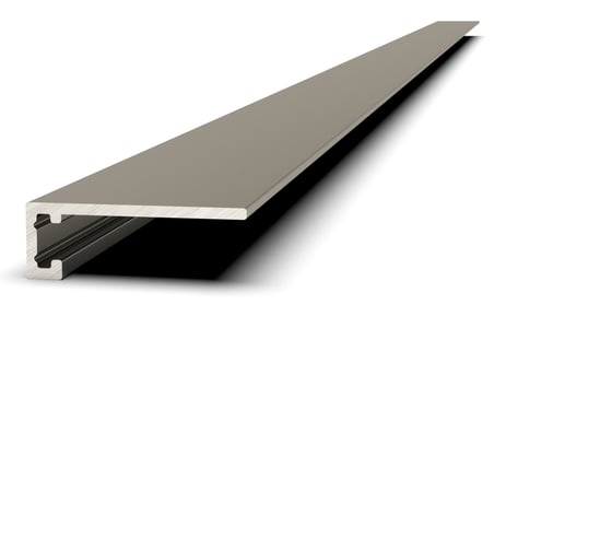 Микроплинтус напольный ДИАЛ 20мм, 3 000 - 6063 Т6, ШАМПАНЬ, матовая 4687207099486 1