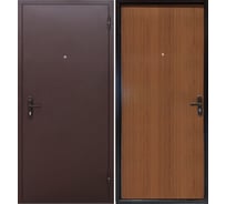 Дверь DIVA Формен Ф-01 2050*860, правая, Антик Медь — Орех ЭККО УТ-00084384