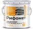 Краска по бетону РИФОМЕТ для наружных и внутренних работ, черный, полуглянцевое, 3 кг, грунт эмаль 3 в 1 быстросохнущая, RAL 9005 110786 1