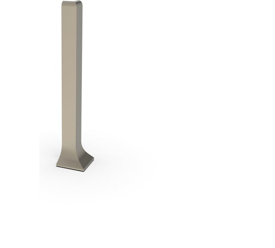 Угол наружный для плинтуса ДИАЛ 100 мм ШАМПАНЬ матовая 2 штуки в комплекте 4687207099714 1