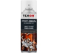 Грунт-эмаль по ржавчине Texon (RAL 1018 желтый цинк; аэрозоль; 520 мл) ТХ185030