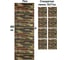 Рулон 3D-панель для стен LAKO DECOR, деревянная кладка 15, 70x600 (6мм) LKD-16-05-H107-RU 4