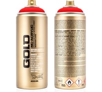 Краска MONTANA GOLD красная, флуоресцентная, 0.4 л F3000