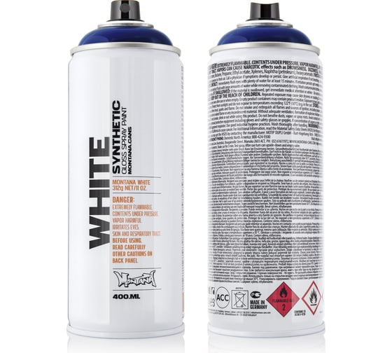 Краска MONTANA WHITE темная ночь, 0.4 л 5080 WHT