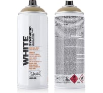 Краска MONTANA WHITE бежевая, 0.4 л 8020 WHT