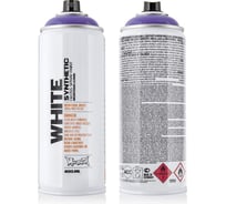 Краска MONTANA WHITE фиолетовая, 0.4 л 4140 WHT