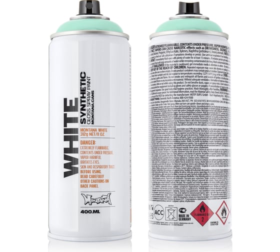 Краска MONTANA WHITE морской бриз, 0.4 л 6100 WHT