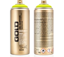 Краска MONTANA GOLD желтая, флуоресцентная, 0.4 л F1000