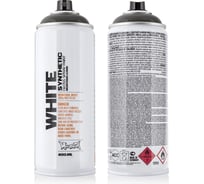 Краска MONTANA WHITE черно-серая, 0.4 л 7070 WHT