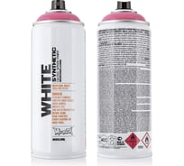 Краска MONTANA WHITE розовая, 0.4 л 3320 WHT
