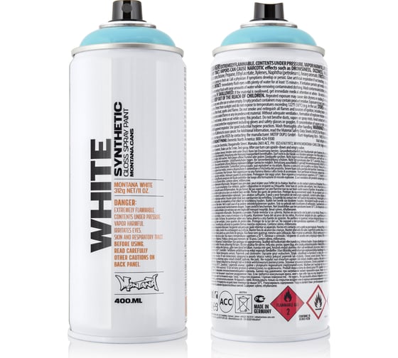 Краска MONTANA WHITE Арктика, 0.4 л 5020 WHT 1