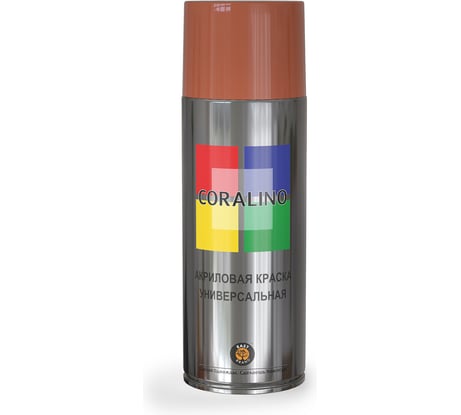 Краска аэрозольная RAL8004 медно-коричневый CORALINO C18004
