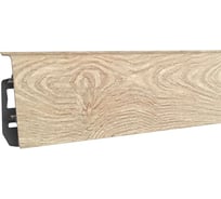 Плинтус ВОЛШЕБНАЯ ПАЛОЧКА Home 7014 (1 шт, ПВХ, 70 мм, 2,2 м) УТ000073644