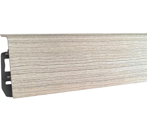 Плинтус ВОЛШЕБНАЯ ПАЛОЧКА Home 7010 (1 шт, ПВХ, 70 мм, 2,2 м) УТ000073640 1