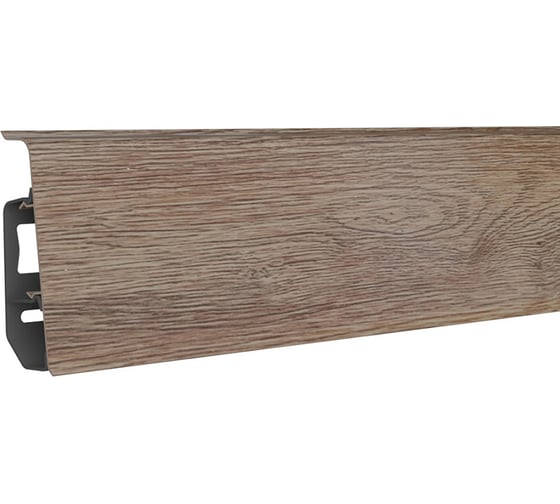 Плинтус ВОЛШЕБНАЯ ПАЛОЧКА Home ПВХ 7016 (1 шт, 70 мм, 2,2 м) УТ000073646