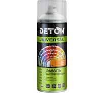 Эмаль акриловая быстросохнущая Deton UNIVERSAL белый матовый, RAL 9010, аэрозоль 520 мл. DTN-A53008