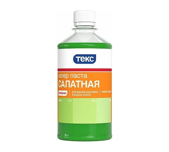 Колерная паста ТЕКС универсальная № 07 (салатная; 0.5 л) 21533 1