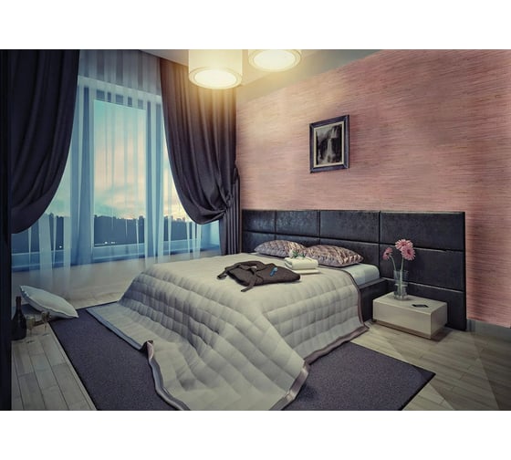 Натуральные обои Cosca Decor Лино Персиа, 5.5x0.91 м СПБ016330